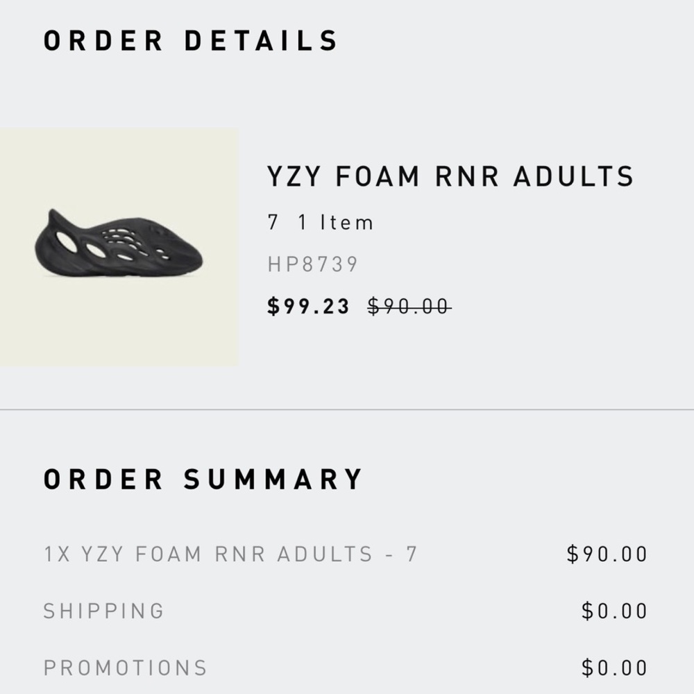 Yeezy foam runners